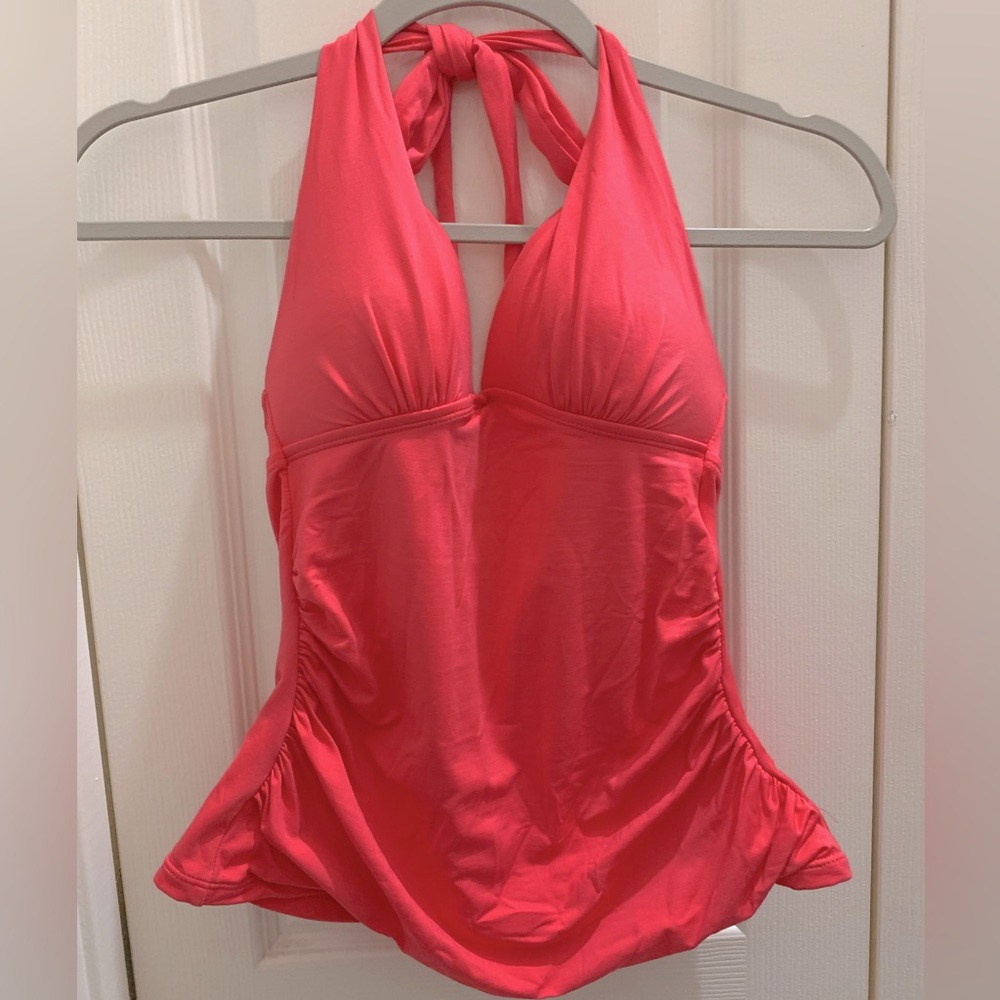 Pink Halter Swim top